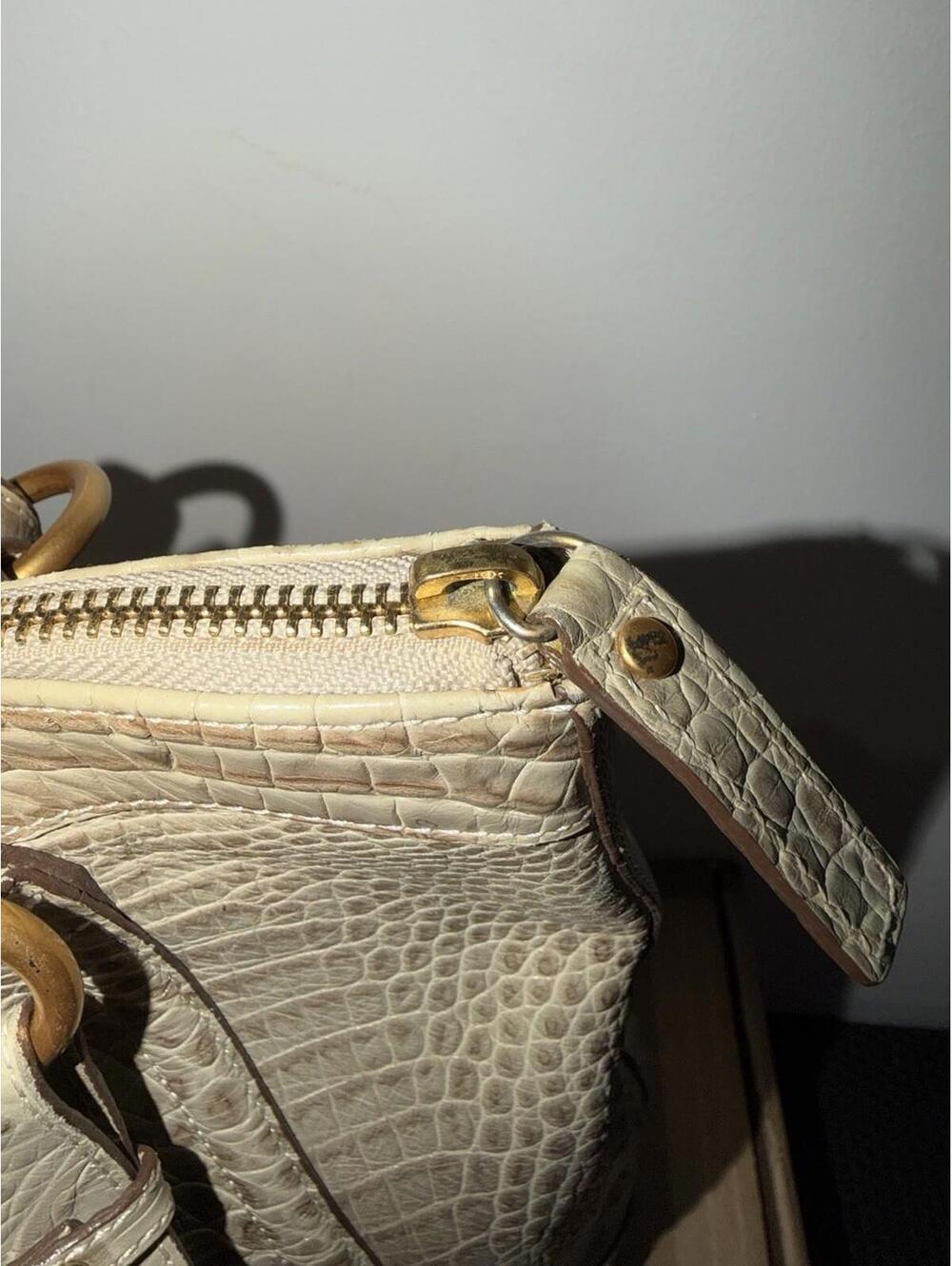 Brahmin Belinda Handbag Beige/Taupe - Picture 5 of 9